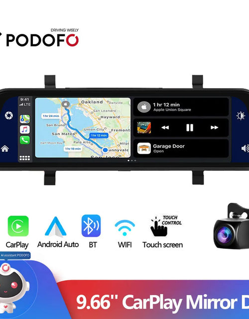 Load image into Gallery viewer, Podofo Mirror Camera for Car Touch Screen
