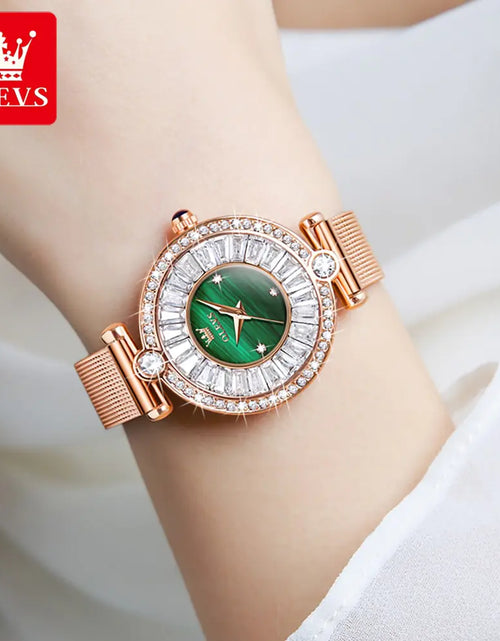 Load image into Gallery viewer, Luxury Diamond Quartz Watch
