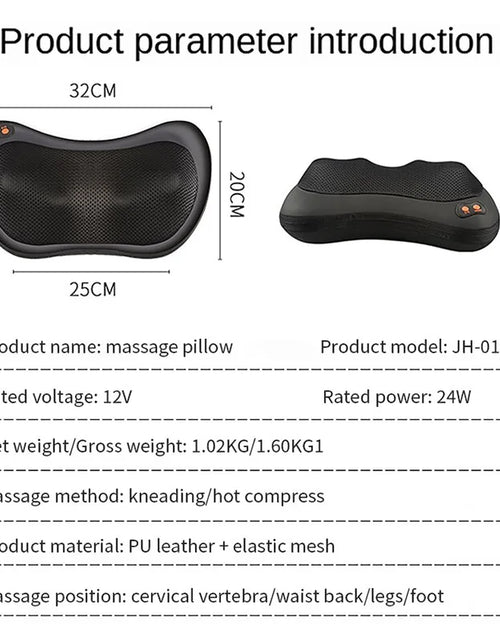 Load image into Gallery viewer, Electric Massage Pillow
