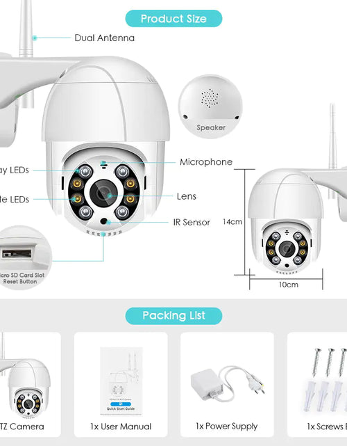 Load image into Gallery viewer, Cameras Security 360/ 4K
