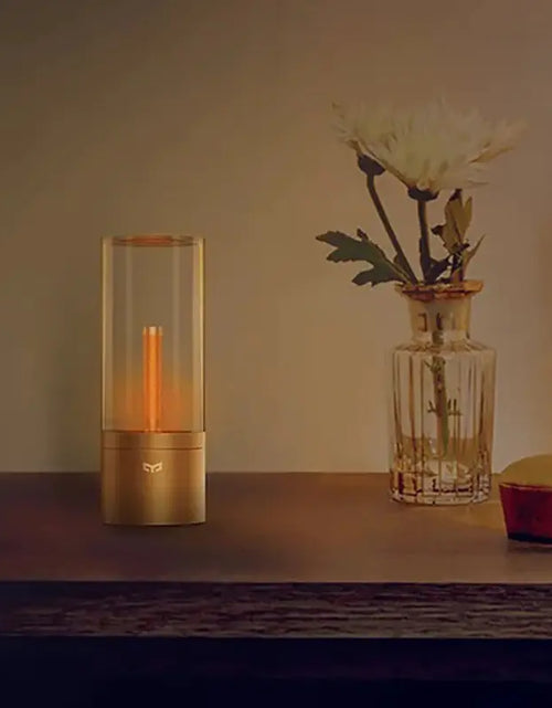 Load image into Gallery viewer, Rechargeable Candle Light Nightstand Lamp
