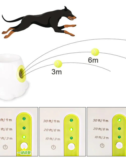 Load image into Gallery viewer, Catapult Ball Launcher Dog Toy Tennis Jumping Ball
