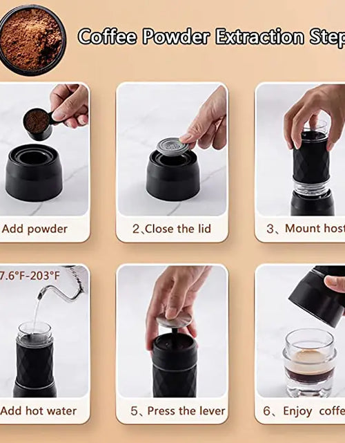 Load image into Gallery viewer, Portable Coffee Maker
