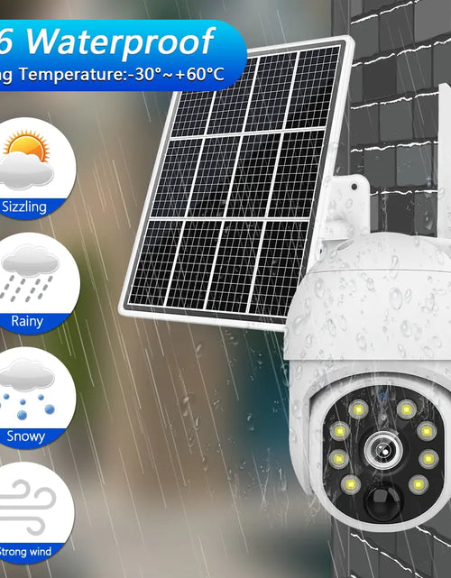 Load image into Gallery viewer, 4G Solar Surveillance Camera Waterproof
