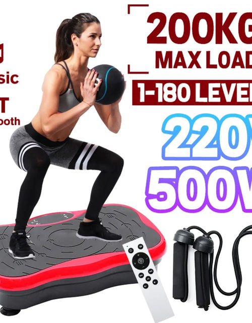 Load image into Gallery viewer, Exercise Fitness Vibration Machine Trainer Plate Platform
