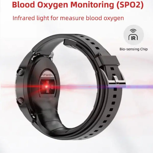 Load image into Gallery viewer, Blood Pressure Watch With Inflatable Airbag
