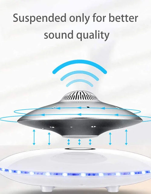 Load image into Gallery viewer, Levitating UFO Speaker LED Lamp
