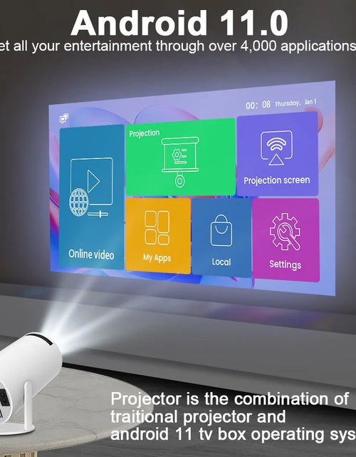 Load image into Gallery viewer, Home Cinema Outdoor Projector
