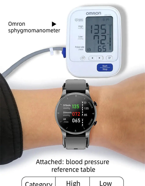 Load image into Gallery viewer, Blood Pressure Watch With Inflatable Airbag
