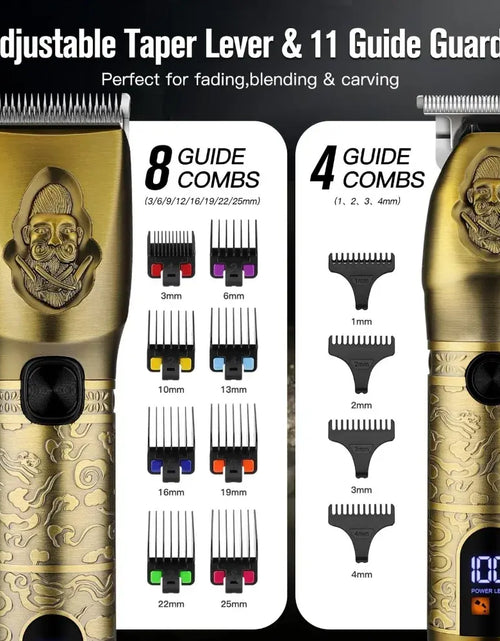 Load image into Gallery viewer, 3 In 1 Cordless Men&#39;s Hair Cutting Kit
