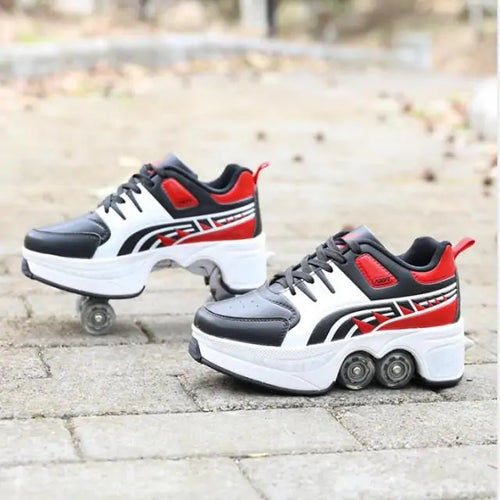 Load image into Gallery viewer, Deformation Roller Shoes For Children Agloat
