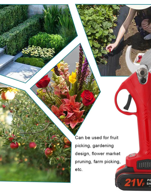 Load image into Gallery viewer, Cordless Electric Pruner
